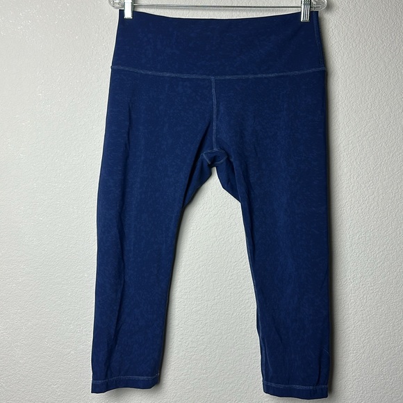 Lululemon Wunder Under Crop High-Rise *Spray 21" - Picture 2 of 6